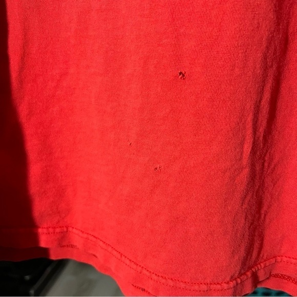 Vintage 2000 Nintendo Rehabilitation Clinic Graphic Print Red Short Sleeve Shirt - Picture 7 of 9